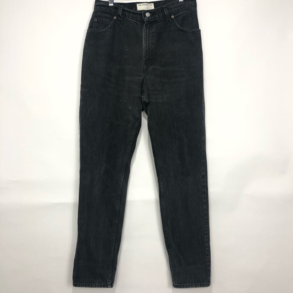 Levis Women's The Vintage Twin Relaxed Fit Tapered Leg Pant Black Size L